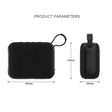 Loa Bluetooth Mini không dây HiFi, ngoài trời, hỗ trợ USB/TF – Giá chỉ 175.000₫