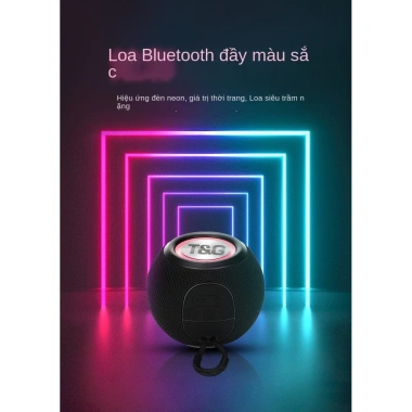 Loa Bluetooth Mini Không Dây TG-337 - Âm Thanh Sâu, Pin Lâu, Giá 210.000 VND