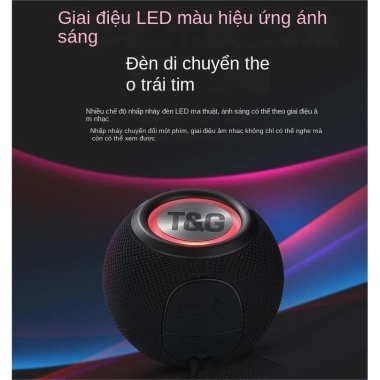 Loa Bluetooth Mini Không Dây TG-337 - Âm Thanh Sâu, Pin Lâu, Giá 210.000 VND