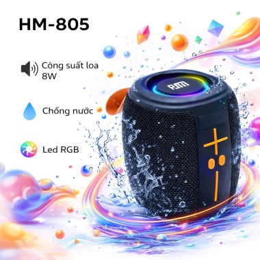 Loa Bluetooth Mini Không Dây Thiết Kế Nhỏ Gọn Sang Trọng, Nghe Nhạc Hay, Kèm Móc Treo - Giá Chỉ 199.000đ
