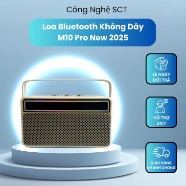 Loa Bluetooth Mini M10 Pro Nâng Cấp - Công Suất Lớn, Pin Khỏe, Kết Nối Đa Năng, Ổn Định - 188.000đ 2