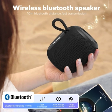 Loa Bluetooth Mini MeeGoo Bass Mạnh – Kết Nối PC, USB, Thẻ Nhớ, FM, LED – 189k 6