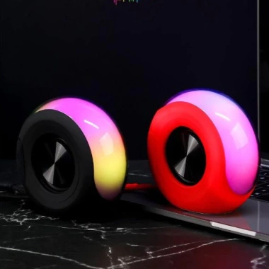 Loa Bluetooth Mini Ốc Sên 5.3, LED RGB nháy nhạc, Âm thanh sống động - 209k