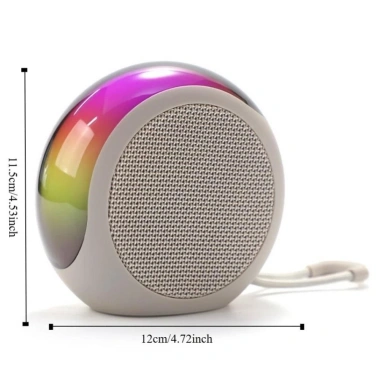 Loa Bluetooth Mini Ốc Sên 5.3, LED RGB nháy nhạc, Âm thanh sống động - 209k 9 Loa Bluetooth Mini Ốc Sên 5.3, LED RGB nháy nhạc, Âm thanh sống động - 209k 9
