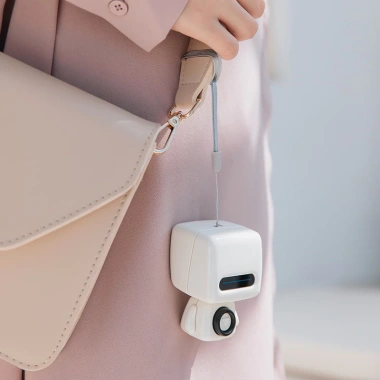 Loa Bluetooth Mini Robot giá rẻ 190k - Âm thanh mạnh, di động, quà tặng trẻ em