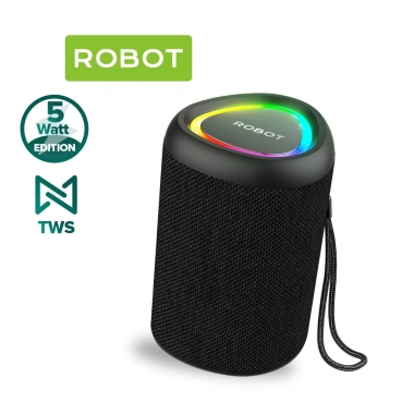 Loa Bluetooth Mini ROBOT RB120 Hồng Matte giới hạn 5W LED RGB, hỗ trợ thẻ nhớ, giá 209.000 7