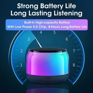 Loa Bluetooth Mini S300 – Pin Trâu, Hỗ trợ Thẻ Nhớ, Đèn LED RGB, 130.000₫ 2