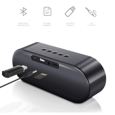 Loa Bluetooth Mini S6 Cao Cấp Bass Mạnh Stereo Siêu Trầm Để Bàn 336k