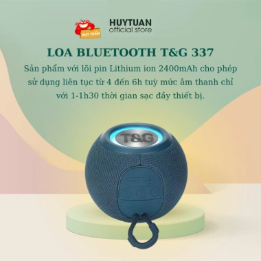 Loa Bluetooth Mini TG-337 Chính Hãng - USB/Thẻ Nhớ, Dùng PC, Laptop, Điện Thoại, Giá 209.000đ 4