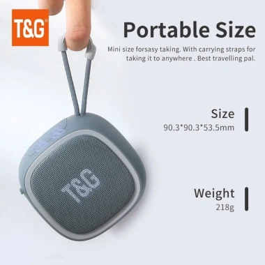 Loa Bluetooth Mini TG-659 TENZATEK Không Dây, Nhỏ Gọn, Sang Trọng, Móc Treo – Chỉ 175.000₫ 7