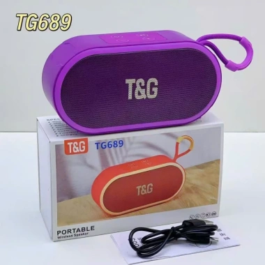 Loa Bluetooth Mini TG689 không dây, âm bass lớn, thiết kế gọn, móc treo tiện lợi, giá rẻ 175.000 VND