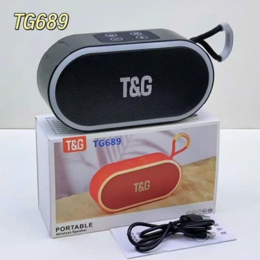 Loa Bluetooth Mini TG689 không dây, âm bass lớn, thiết kế gọn, móc treo tiện lợi, giá rẻ 175.000 VND