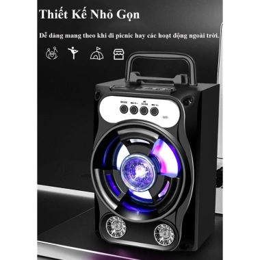 Loa Bluetooth Mini Xách Tay, Micro Dây, Âm Thanh Sống Động, Bảo Hành 12 Tháng 235.000 VND