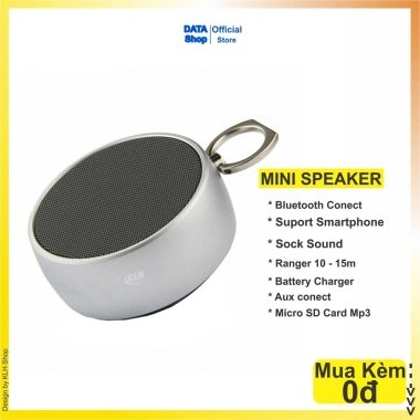 Loa Bluetooth nhỏ gọn KLH BS0 siêu bass, cắm thẻ nhớ, phát MP3 239.000₫