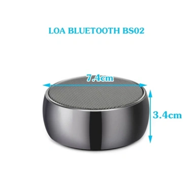 Loa Bluetooth nhỏ gọn KLH BS0 siêu bass, cắm thẻ nhớ, phát MP3 239.000₫