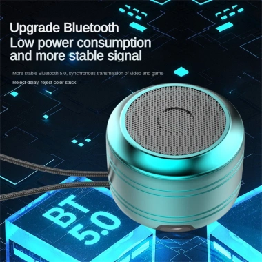 Loa Bluetooth OKSJ A2 Mini Thép Siêu Trầm, Giảm Tiếng Ồn, Không Dây, Giá 120k