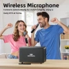 Loa Bluetooth retro GOOJODOQ 3 chế độ, âm trầm/bổng, 2 micro không dây, 1,390,000₫ 5