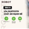 Loa Bluetooth ROBOT RB510 10W Bass Lớn Đèn LED RGB Chống Nước Thẻ Nhớ USB AUX 8