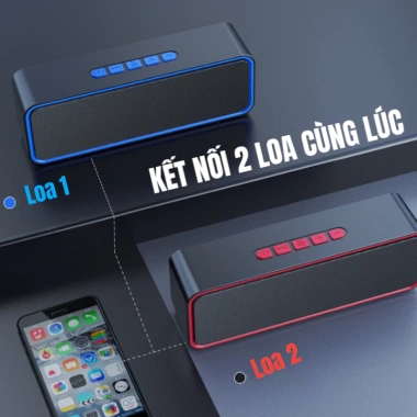 Loa Bluetooth S11 5.0 Không Dây - Âm Thanh Stereo, Pin Dung Lượng Lớn, Giá 299.000 5
