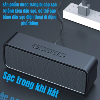 Loa Bluetooth S11 5.0 Không Dây - Âm Thanh Stereo, Pin Dung Lượng Lớn, Giá 299.000 6