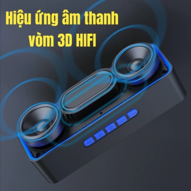 Loa Bluetooth S11 5.0 Không Dây - Âm Thanh Stereo, Pin Dung Lượng Lớn, Giá 299.000 9