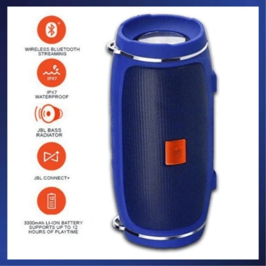 Loa Bluetooth Siêu Bass Mini Charge 4+ IPX7: âm thanh HiFi, bass ấm mạnh, pin 6‑8h, chỉ 117k