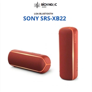 Loa Bluetooth Sony Extra Bass SRS-XB22: âm thanh mạnh, pin lâu, giảm 18% chỉ 2.590.000 VND