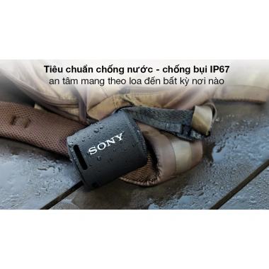 Loa Bluetooth Sony SRS-XB13 chính hãng - Bass mạnh, IP67 chống nước, 16h, kết nối 2 loa, bảo hành 2 năm, giá 630.000 VND 8 Loa Bluetooth Sony SRS-XB13 chính hãng - Bass mạnh, IP67 chống nước, 16h, kết nối 2 loa, bảo hành 2 năm, giá 630.000 VND 8