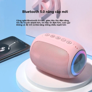 Loa Bluetooth Subwoofer, không dây, âm lượng lớn, nhỏ gọn, ngoài trời - 175.000₫