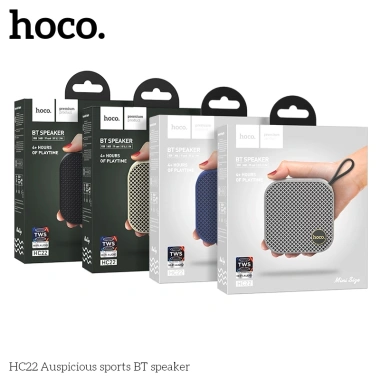 Loa Bluetooth Thể Thao Hoco HC22 Mini - Thiết Kế Sang Trọng, Pin 1.200mAh, Bluetooth V5.2, Chính Hãng - Giá 213.210₫ 2
