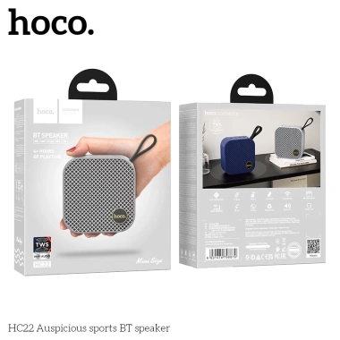 Loa Bluetooth Thể Thao Hoco HC22 Mini - Thiết Kế Sang Trọng, Pin 1.200mAh, Bluetooth V5.2, Chính Hãng - Giá 213.210₫ 4