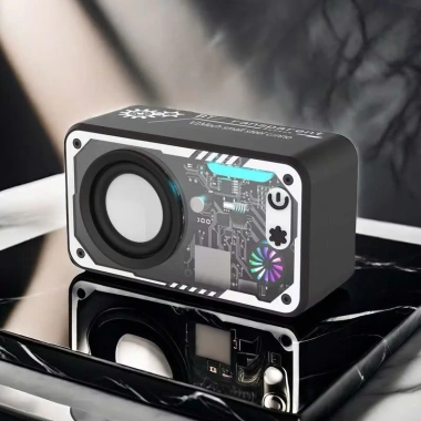 Loa Bluetooth Trong Suốt - Speaker Mini Âm Thanh Pháo Thép, Giá Ưu Đãi 86.240₫