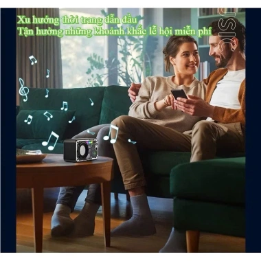 Loa Bluetooth Trong Suốt - Speaker Mini Âm Thanh Pháo Thép, Giá Ưu Đãi 86.240₫