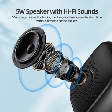 Loa Bluetooth TWS 5.3 Di Động GOOJODOQ - Không Dây, Dây Buộc, Thẻ TF, Sạc Lại, 138.999 VND 3