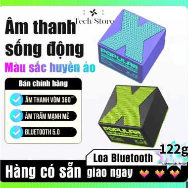 Loa Bluetooth X1 không dây Di động sạc trầm âm thanh 360 độ nổi âm trầm chỉ 41.846₫