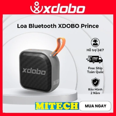Loa Bluetooth XDOBO Prince 1.995 15W - Nhỏ gọn, IPX7, Pin 20h, BH 2 năm Loa Bluetooth XDOBO Prince 1.995 15W - Nhỏ gọn, IPX7, Pin 20h, BH 2 năm