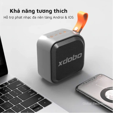 Loa Bluetooth XDOBO Prince 1.995 15W - Nhỏ gọn, IPX7, Pin 20h, BH 2 năm