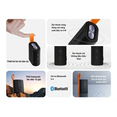Loa Bluetooth Xiaomi Sound Pocket Chính Hãng, BH 12 Tháng, Giá giảm 689k - Âm thanh mạnh mẽ, pin lâu 2 Loa Bluetooth Xiaomi Sound Pocket Chính Hãng, BH 12 Tháng, Giá giảm 689k - Âm thanh mạnh mẽ, pin lâu 2