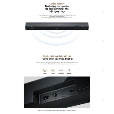 Loa Bluetooth Xiaomi Soundbar Pro 2.0 NS5-EU Chính Hãng, BH 12 Tháng, Giá 2.99tr 3 Loa Bluetooth Xiaomi Soundbar Pro 2.0 NS5-EU Chính Hãng, BH 12 Tháng, Giá 2.99tr 3