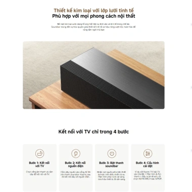 Loa Bluetooth Xiaomi Soundbar Pro 2.0 NS5-EU Chính Hãng, BH 12 Tháng, Giá 2.99tr 6 Loa Bluetooth Xiaomi Soundbar Pro 2.0 NS5-EU Chính Hãng, BH 12 Tháng, Giá 2.99tr 6