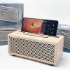 Loa Bluetooth XM5 Mini vỏ gỗ, kèm giá đỡ, âm thanh bass trầm mạnh, pin dung lượng lớn, bảo hành 6 tháng 225.000 VND 2