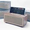 Loa Bluetooth XM5 Mini vỏ gỗ, kèm giá đỡ, âm thanh bass trầm mạnh, pin dung lượng lớn, bảo hành 6 tháng 225.000 VND 3