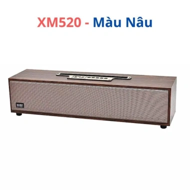Loa Bluetooth XM520 20W Bass mạnh, siêu trầm, vỏ gỗ thanh, tặng AUX 3.5 - Giá 246.000₫ 10 Loa Bluetooth XM520 20W Bass mạnh, siêu trầm, vỏ gỗ thanh, tặng AUX 3.5 - Giá 246.000₫ 10