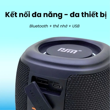 Loa Di Động Mini HM 805 Bản Quốc Tế LED RGB Pin Cực Khỏe Công Suất Lớn Kết Nối Ổn Định Nghe Nhạc Cả Ngày - Giá 166k