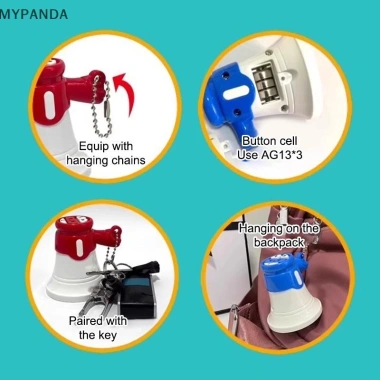 Loa ghi âm MYPANDA móc khóa giảm căng thẳng, dễ thương, nhỏ gọn, chỉ 49.280₫