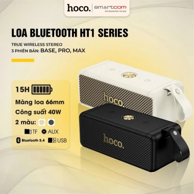 Loa Hoco HT1 Bass 3D - Không Dây, Pin 5.000mAh, Bảo Hành 12 Tháng, Giá 389.200₫ 2