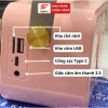 Loa Karaoke Bluetooth 2 Mic Không Dây, Suất Lớn, Vòm, Kết Nối ĐT-PC-TV - 454k 2