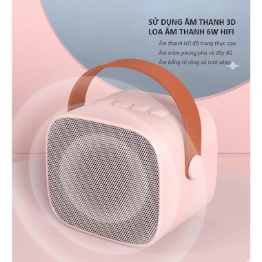 Loa Karaoke Bluetooth Mini 7.752 - Bass mạnh, Micro không dây tay cầm, 159.000₫ 8