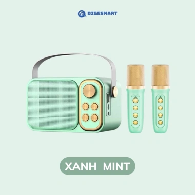 Loa Karaoke Bluetooth YS-105 DIBESMART 10W Âm thanh siêu hay, 2 micro không dây, thiết kế nhỏ gọn, chỉ 435.000đ 10