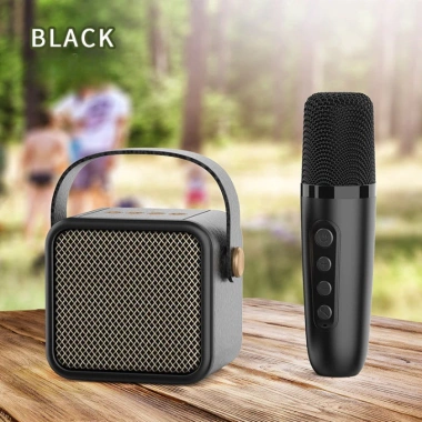Loa Karaoke Mini K12 2 Mic Không Dây Di Động, Đèn Tiệc, Quà Sinh Nhật OLIVO Giá 128.994₫ 9 Loa Karaoke Mini K12 2 Mic Không Dây Di Động, Đèn Tiệc, Quà Sinh Nhật OLIVO Giá 128.994₫ 9